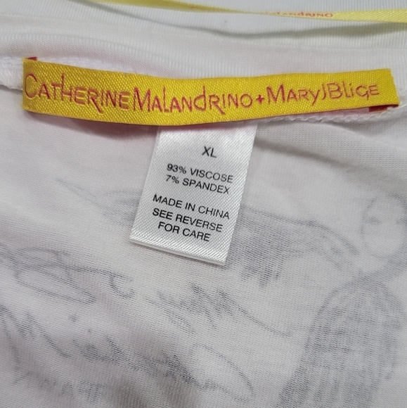 Catherine Malandrino Mary J Blige TSHIRT Dress sz XL - Picture 6 of 6